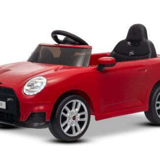 Coche eléctrico BMW MiniCooper 12V, ROJO, asiento y ruedas de plástico, rc - INDA1233-BN-MINIRED