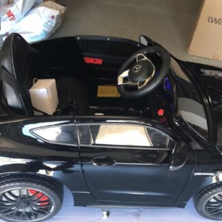 VENTA Coche niños Mercedes C63 AMG 12v, negro, mando rc padres, full option - INDA173-C63zw