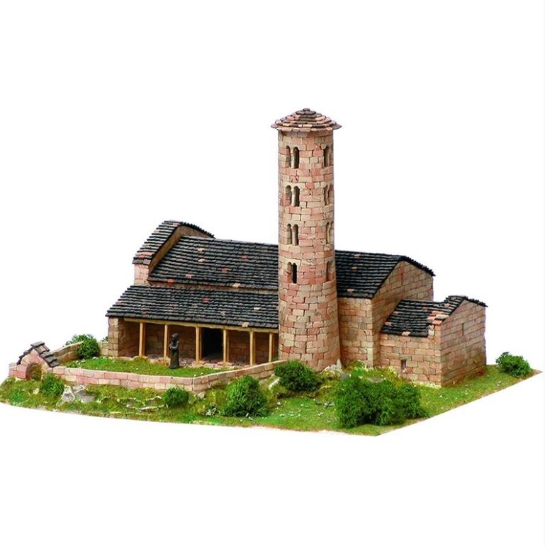 Kit maqueta piedra IGLESIA SANTA COLOMA. Aedes 1108
