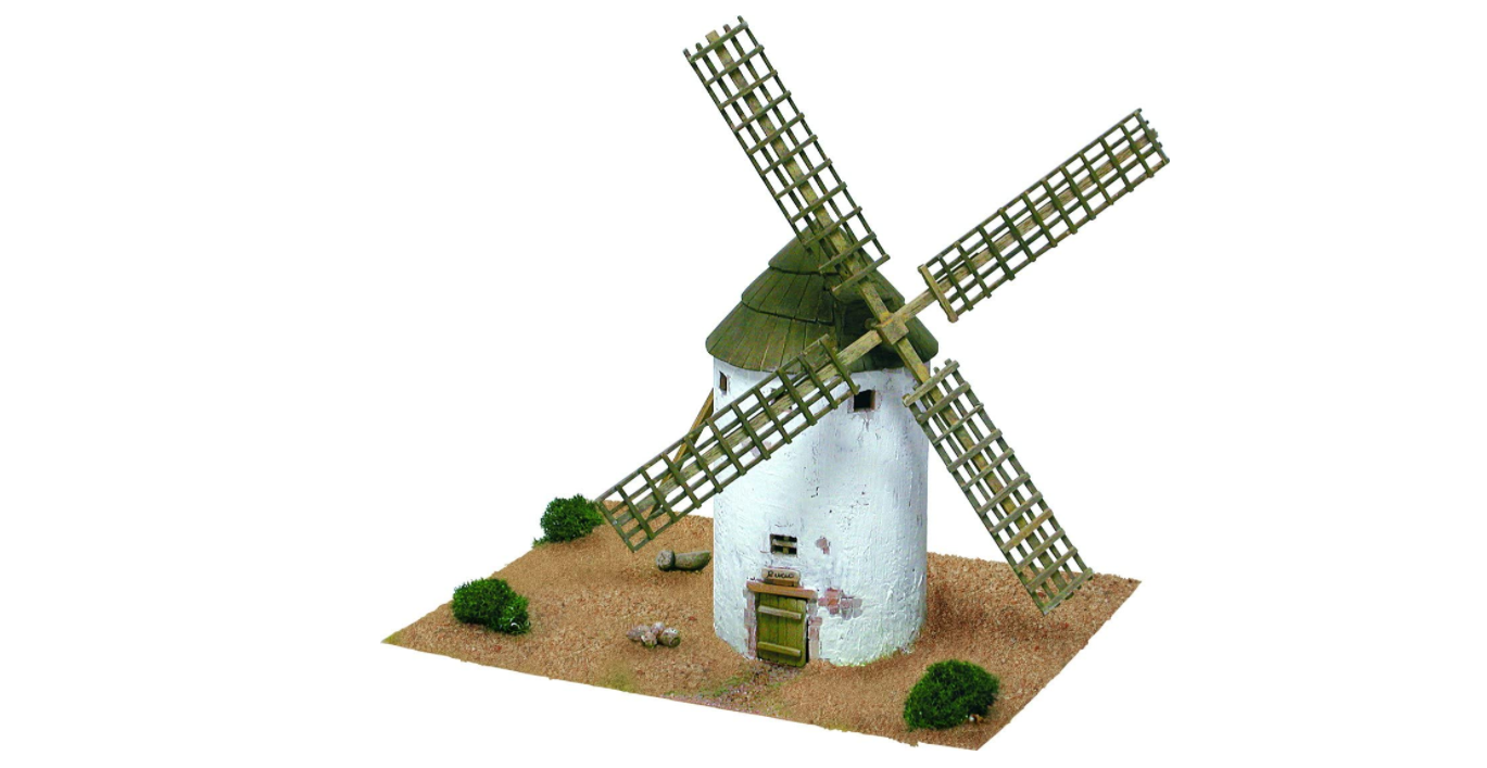 Kit maqueta cerámica MOLINO DE LA MANCHA, AEDES Ars 1255