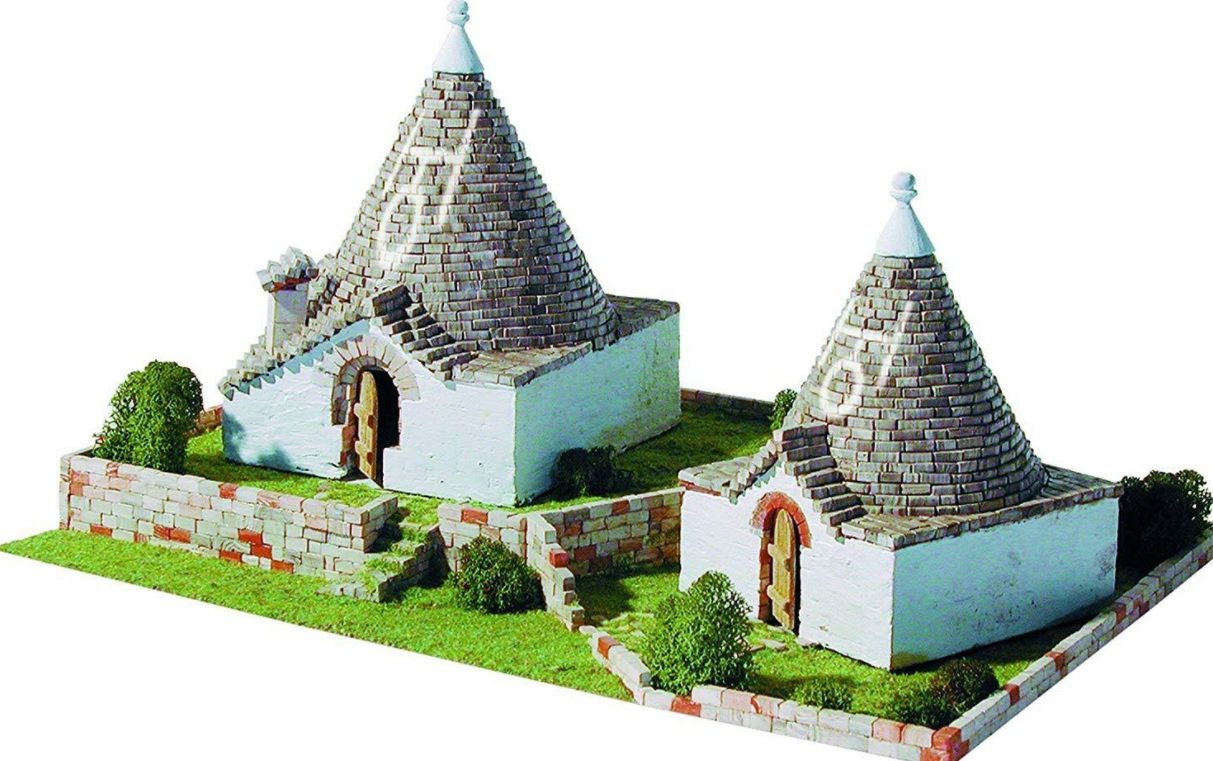 MAQUETA Trulli Pugliesi- AEDES 1257