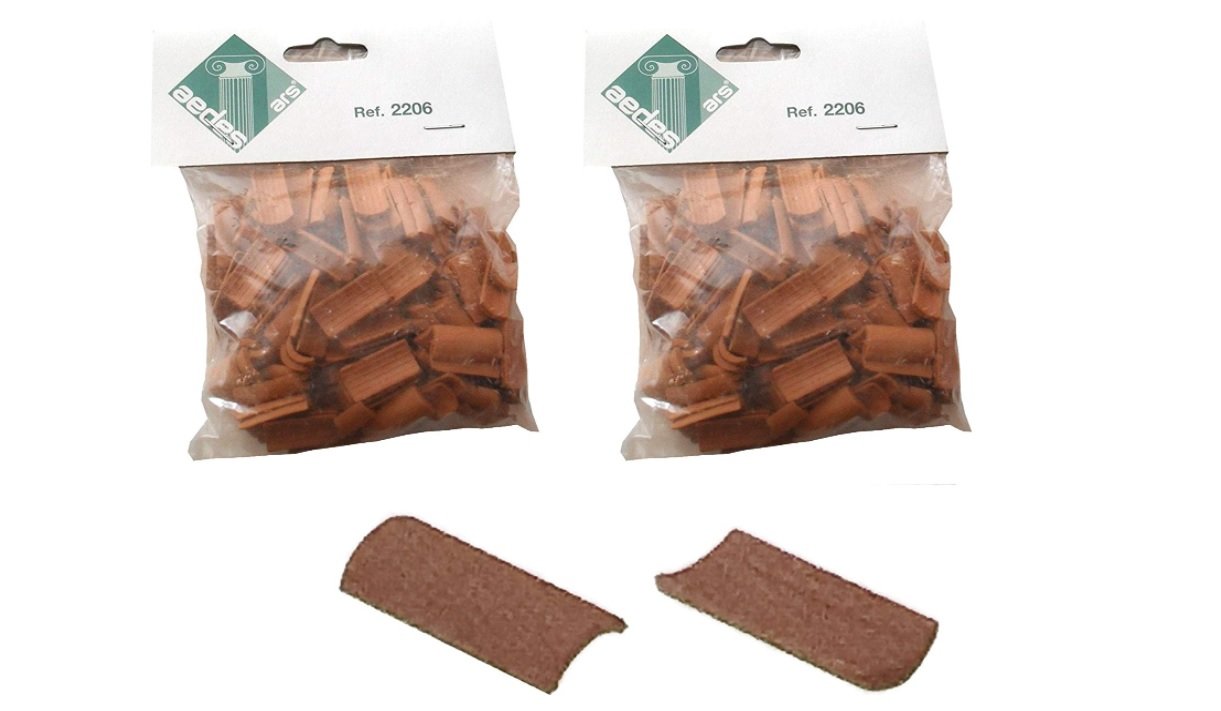 Set 150 u. teja arabe largo 20mm. 2206 Aedes Ars