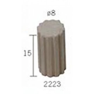 VENTA AEDES ARS 2223. BOLSA 50 U. COLUMNA GRIEGA DE PIEDRA MINIATURA PARA HACER MAQUETAS