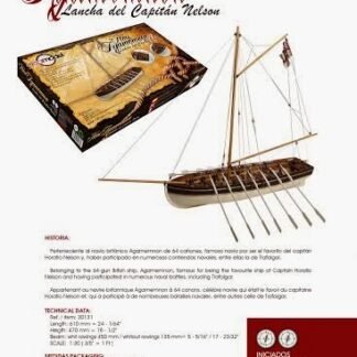 Disarmodel 20131, Agamenón, Lancha madera capitán Nelson HASTA FIN EXISTENCIAS