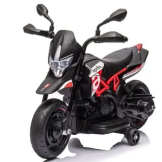 Moto Aprilia Dorsoduro 6v LITTLE, de 1 a 3 años - INDA645-AT