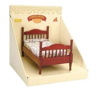 ARTESANÍA LATINA 99894. CAMA DE MATRIMONIO PARA CASAS DE MUÑECAS. ESCALA 1:12