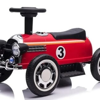 VENTA COCHE CARRERAS RETRO 6V, NIÑOS 1-4 AÑOS, ROJO - INDA665-AT