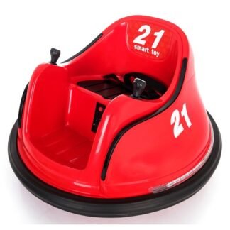 VENTA Auto de Choque GIRO 360º 6v niños, rojo - AT-AUTOCHOQred-BN