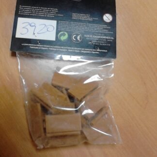 Bolsa 100g de baldosines tipo peldaño, especial para maquetas. Escala 1:10. Cuit 3920