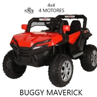 VENTA BUGGY LITTLE-MAVERICK 12V ROJO, NIÑOS, RC, 4X4 - BC-H0019RED