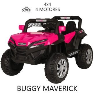 VENTA BUGGY LITTLE-MAVERICK 12V ROSA-PINK INFANTIL, RC, 4X4 - BC-H0019PINK