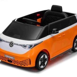 Volkswagen ID Buzzz, naranja, 12 V 7 Ah, RC, cuero, neumáticos de goma, 1-4 AÑOS - INDA1211-LI-HL718or