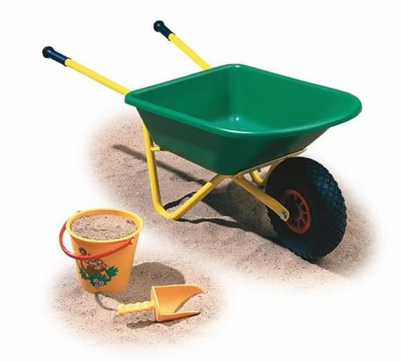 CARRETILLA JUGUETE INFANTIL VERDE, DEMPY BERG - BE25.17.00.02