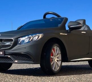 MERCEDES S63AMG 12V, RC, NEGRO MATE - KI4S63BLACKMATE