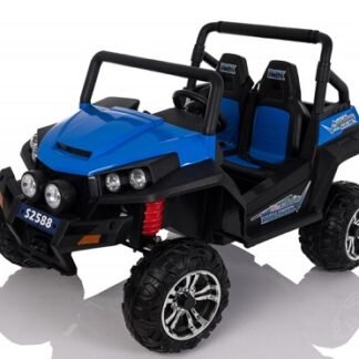 BUGGY RSX ELECTRICO 12V, AZUL, RC, 2 PLAZAS, 4 MOTORES DE 12V - INDA1105-BN-RSX