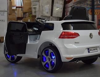 VENTA COCHE INFANTIL GOLF GTI 12V, BLANCO