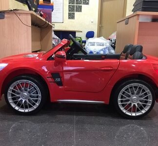 venta MERCEDES AMG 12V ROJO, mp3, asiento cuero, ruedas goma - RC, SL65 - INDA68ATSL65RED