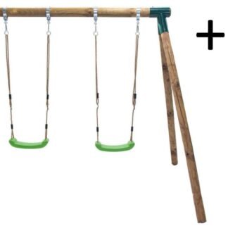 COLUMPIO DOBLE MASGAMES KADI CON ASIENTO BEBÉ - MA700047