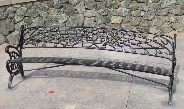 BANCO FUNDICIÓN DÚCTIL, MODELO "ALAMIN DE MADRID", REF ASL_412"