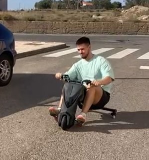 VENTA CRAZYDRIFT TRIKE 36V, NEGRO - INDA4-DRIFT36VBLACK