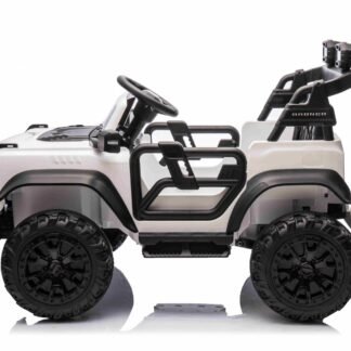 venta Ford Bronco XL Coche Eléctrico infantil, 2 plazas, 12v, bateria litio, rc, blanco - INDA1098-BNBRONCO