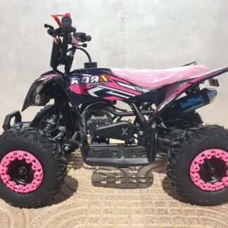 VENTA MINI QUAD GASOLINA 49CC INFANTIL, RATTE-R6, ROSA-PINK INDA659-RO-3090
