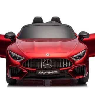 venta Coche para niños eléctrico 2 plazas, 12v, Mercedes SL63, rojo, 2 motores INDA404-AC-DKSL63RED
