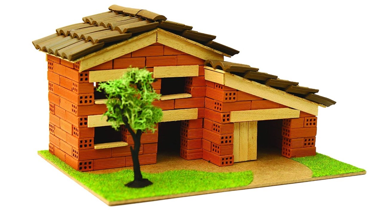 KIT MAQUETA LADRILLOS CASA - DOMUS 40118