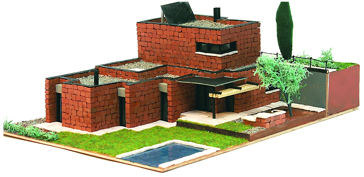 MAQUETA DOMUS KITS 40602, MAQUETA PIEDRA KIT CHALET ROCAFORT
