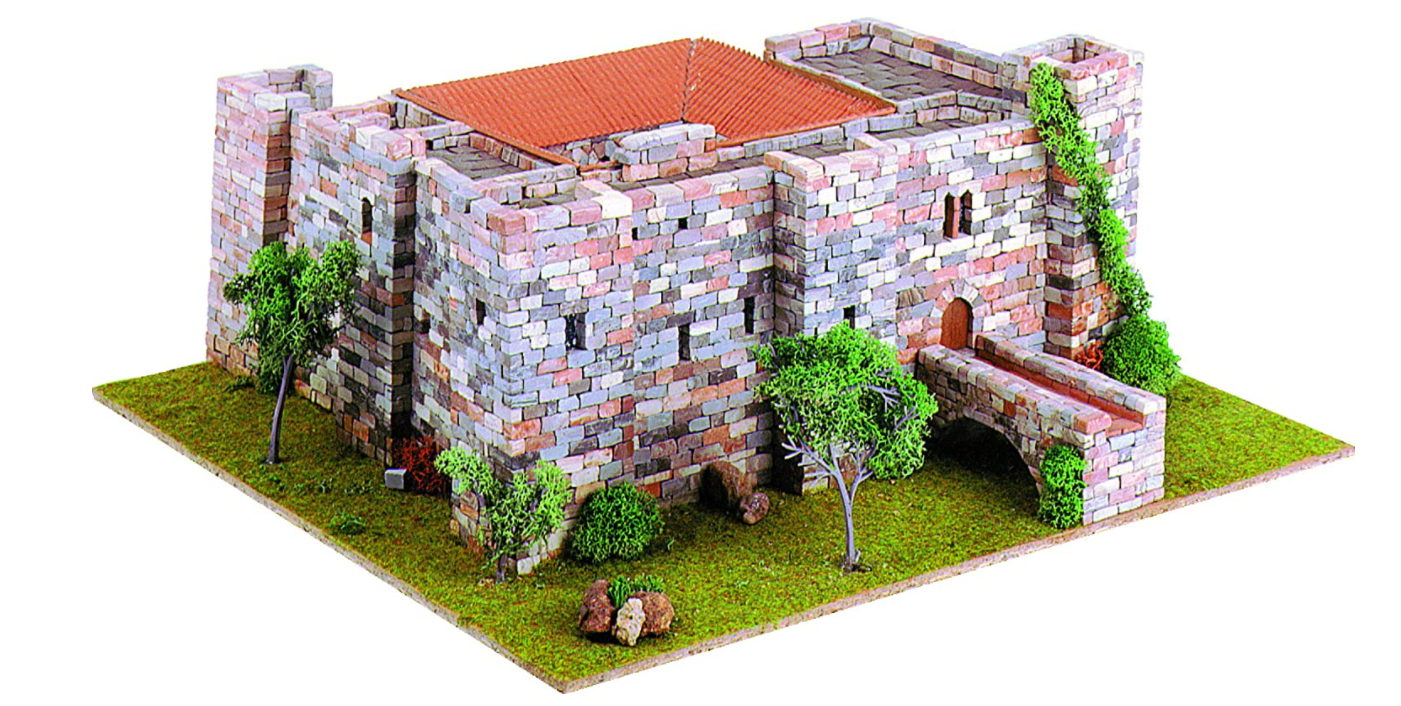 MAQUETA CASTILLO DE PIEDRA 4, VALLPARADIS. DOMUS 40904 CASTELLUM 4