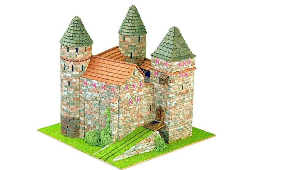 KIT DOMUS 40905 MAQUETA CASTILLO DE PIEDRA BURGEN Stolzeneck. CASTELLUM 5