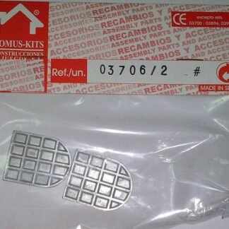 Domus Kits 3706, Set 2 ventanales de 1/2 punto miniatura