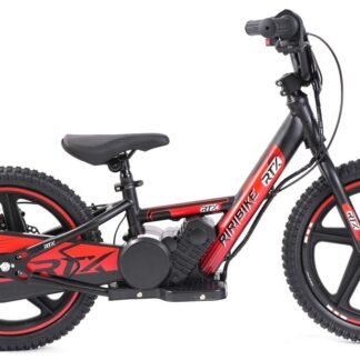 Bicicleta eléctrica para niños RIRIBIKE RTX6 24V (16"), rojo - INDA985-BN-RTX6RED