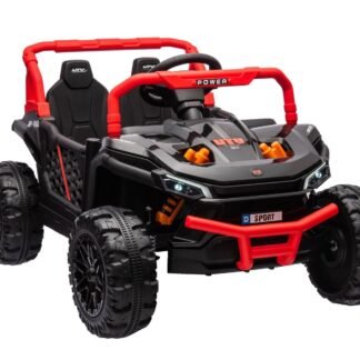 Coche eléctrico Buggy UTV-Small 12V para niños, negro, 1 plaza, rc, 1 a 4 años INDA684-BN