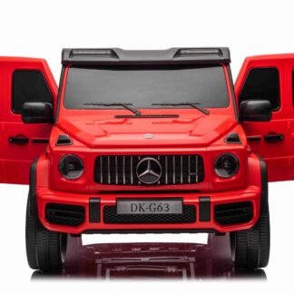 VENTA MERCEDES G63 12V, 4 MOTORES, 2 PLAZAS, ROJO, RC INDA687-BN