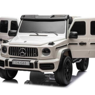 VENTA MERCEDES G63 12V, 4 MOTORES, 2 PLAZAS, BLANCO, RC INDA686-BN
