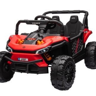 Coche eléctrico Buggy UTV-Small 12V para niños, rojo, 1 plaza, rc, 1 a 4 años INDA683-BN