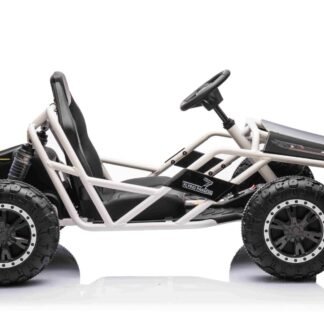 Cochecito BUGGY eléctrico infantil SPORT-CART  Spark 24 voltios, BLANCO, 1 plaza, sin rc - INDA976-BN-WT