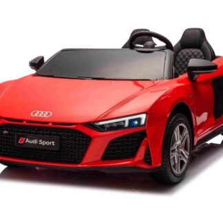 Audi R8 SPYDER Biplaza 24V, rojo, 2 Motores x 200W, Ruedas EVA - INDA12227-BN-R82PL