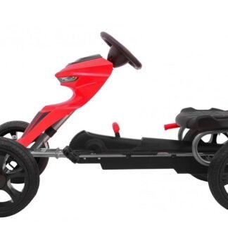 Kart de pedales Grand Ride para niños 3+ Rojo + Ruedas EVA - 3-12 AÑOS - INDA974-RA-1502.CR