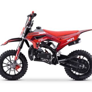 Moto cross para niños, gasolina, 50cc Motors CROSS XM-BN Rojo - INDA979-BN-XMRED50