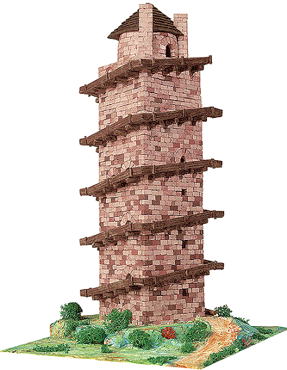 VENTA MAQUETA  MINIATURA PIEDRA TORRE HERCULES. AEDES 1252 - EN KIT