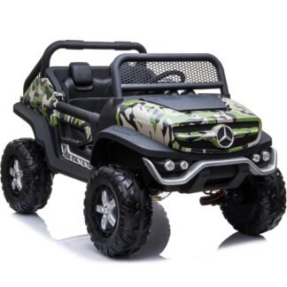 Buggy UNIMOG 4X4, BATERIA 12V, mando RC,4WD, CAMUFLAJE,   INDA799-KIDS
