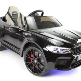 COCHE BMW M5 24V para niños, negro, eva, INDA880-M5-KID