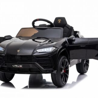 Lamborghini URUS 12V, negro, asiento y ruedas de plástico, RC, 1-5 años  INDA877-KID