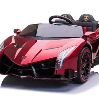 VENTA Lamborghini Veneno 12V, 2 plazas, ROJO, 4 motores, rc,  INDA1171-KID
