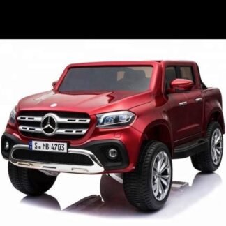 Coche a batería Mercedes X-Class 12v 4x4, 4WD, Mando RC, MP3, Color Rojo - INDA1124-KID