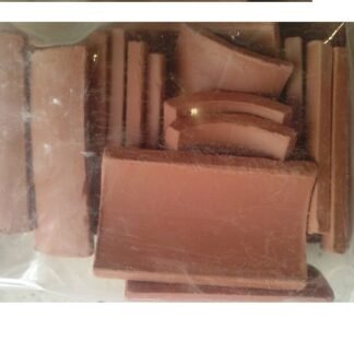 Keranova 30810. Bolsa 25 unidades teja lomera curva escala 1:10 para maquetas