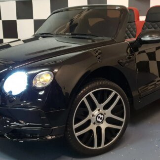 Coche infantil Bentley Supersports, 1 plaza y media, negro   INDA337-c4k1155B