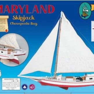 Kit Maqueta barco de madera, Balandro Maryland 1/28 - Naval Art - KE522021